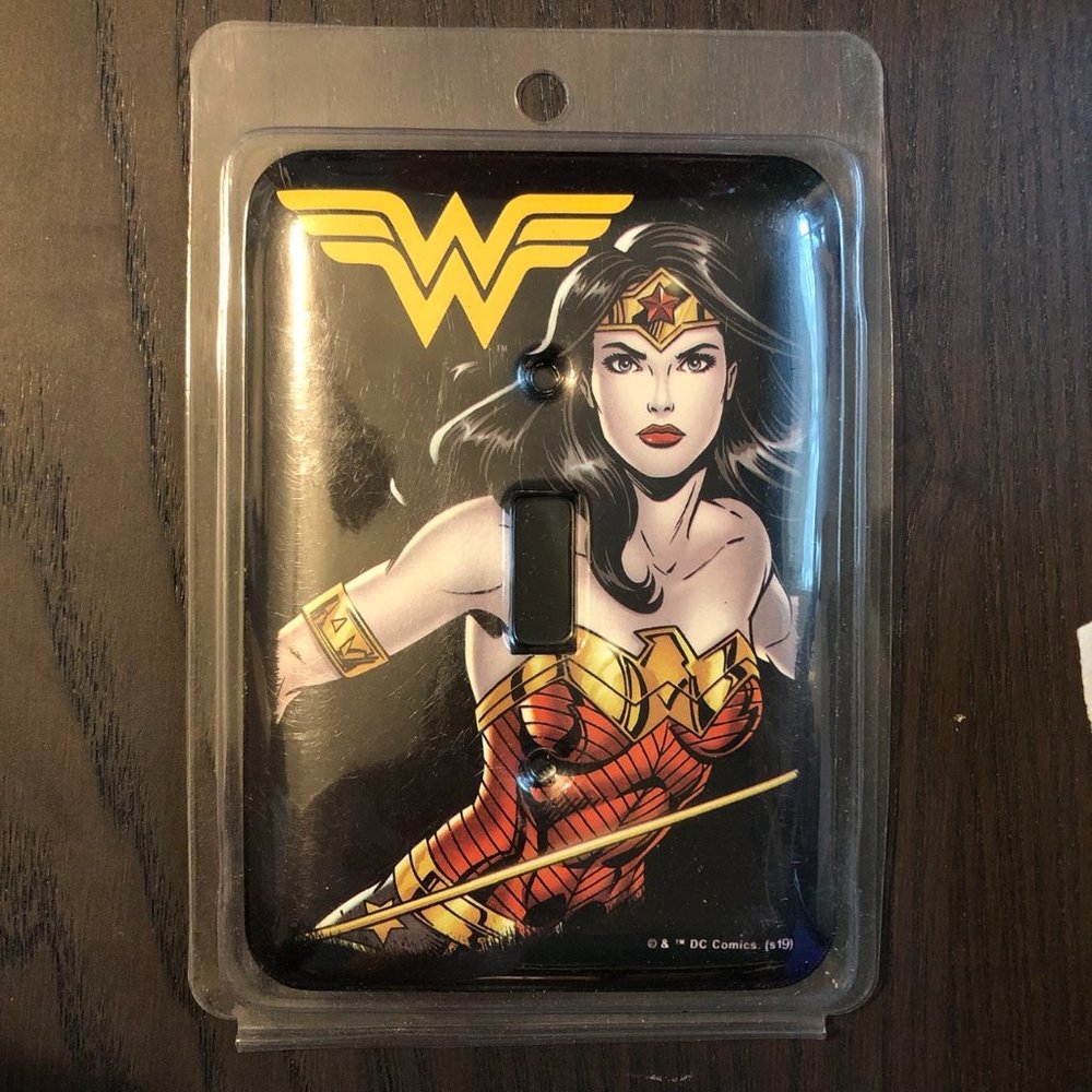 Wonder Woman Light Switch Cover